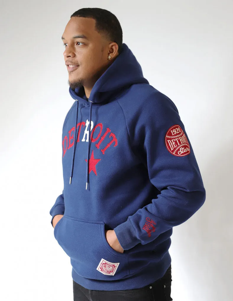 Detroit Stars Negro League Hoodie(Navy)