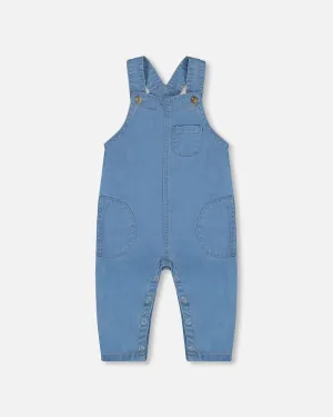 Deux Par Deux Light Denim Overalls