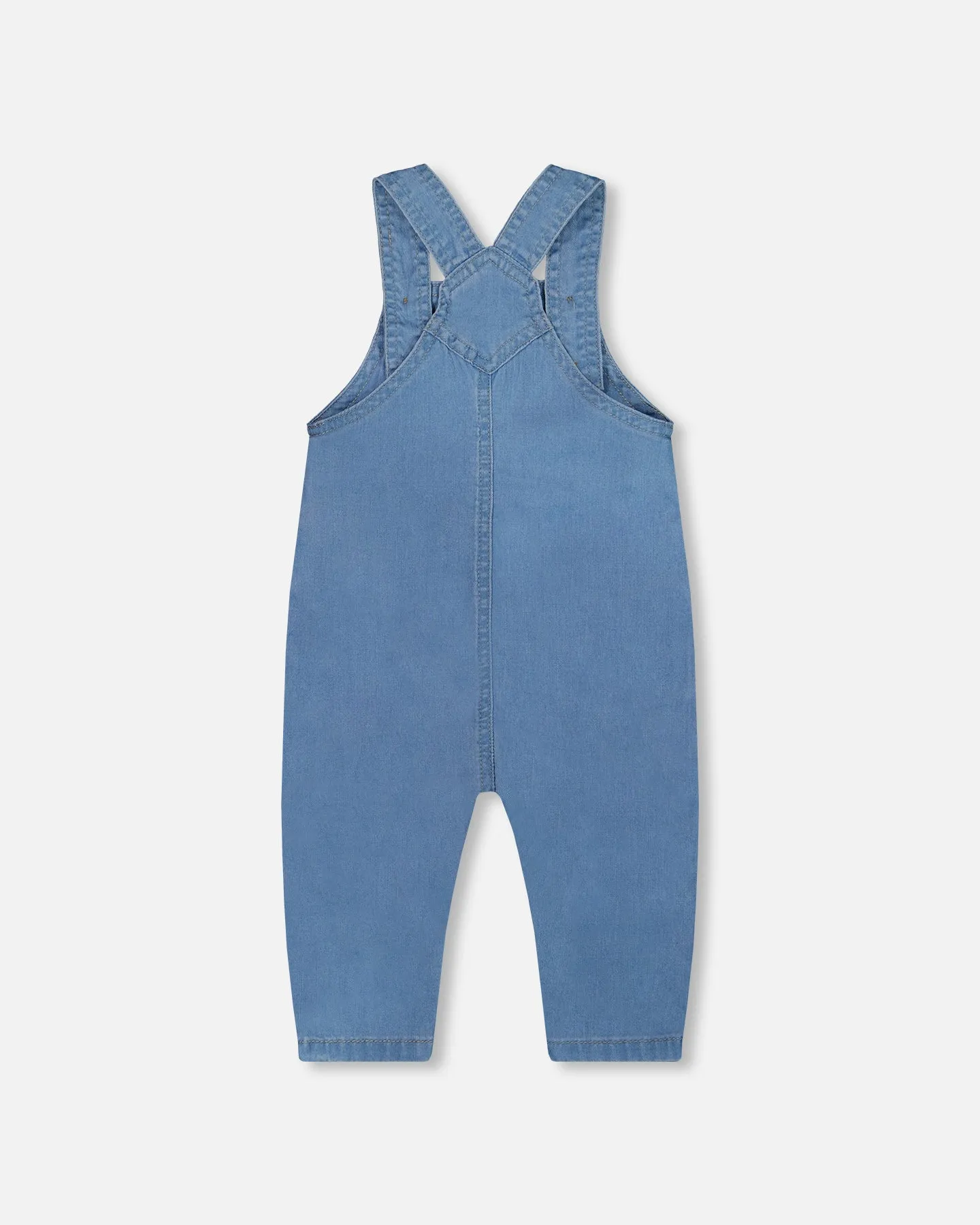 Deux Par Deux Light Denim Overalls