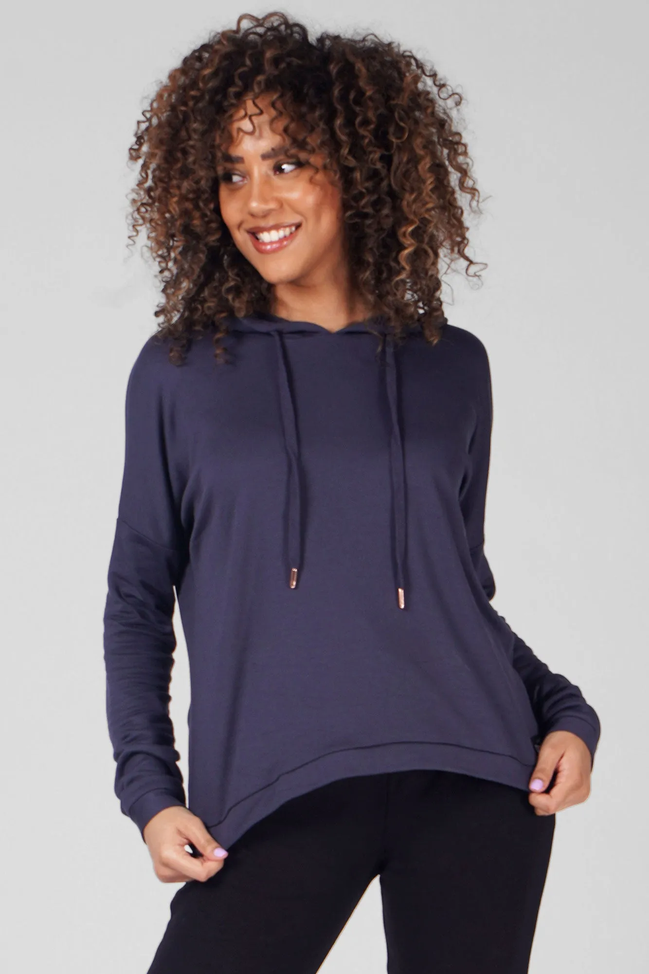 Dip Hem Hoodie