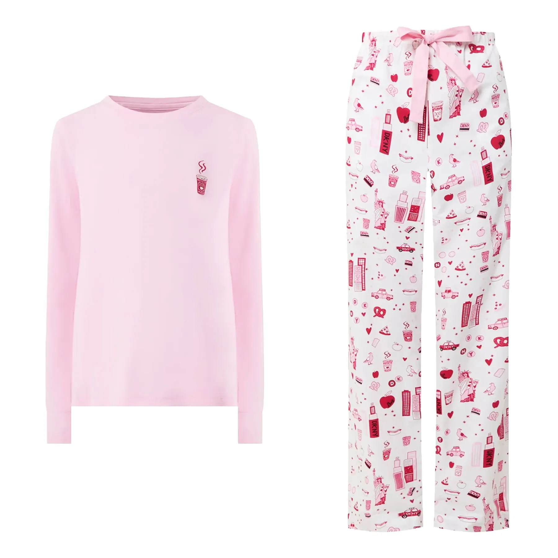 DKNY City For Dreamers LS Top   Pants Set