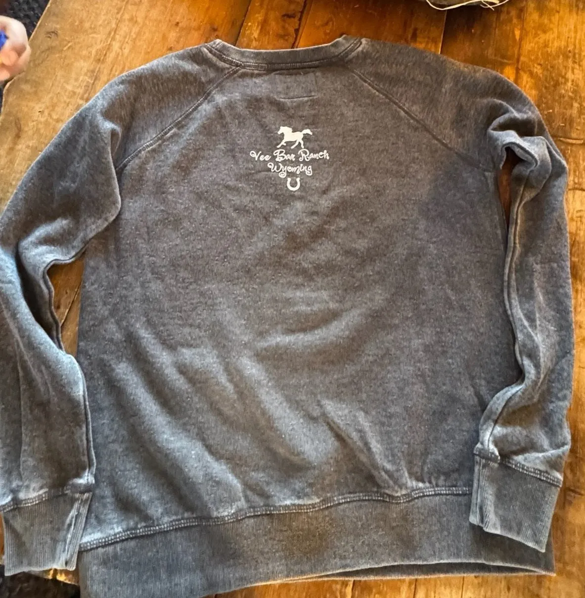 Drawn in Horse Vee Bar Crewneck Sweatshirt