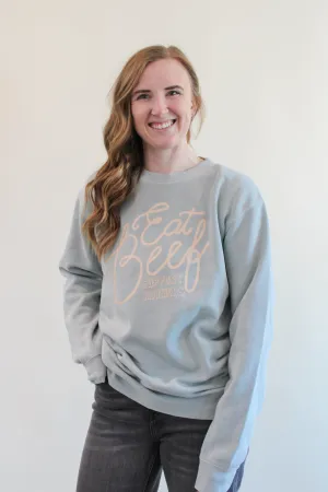 EAT BEEF CREWNECK SWEATSHIRT