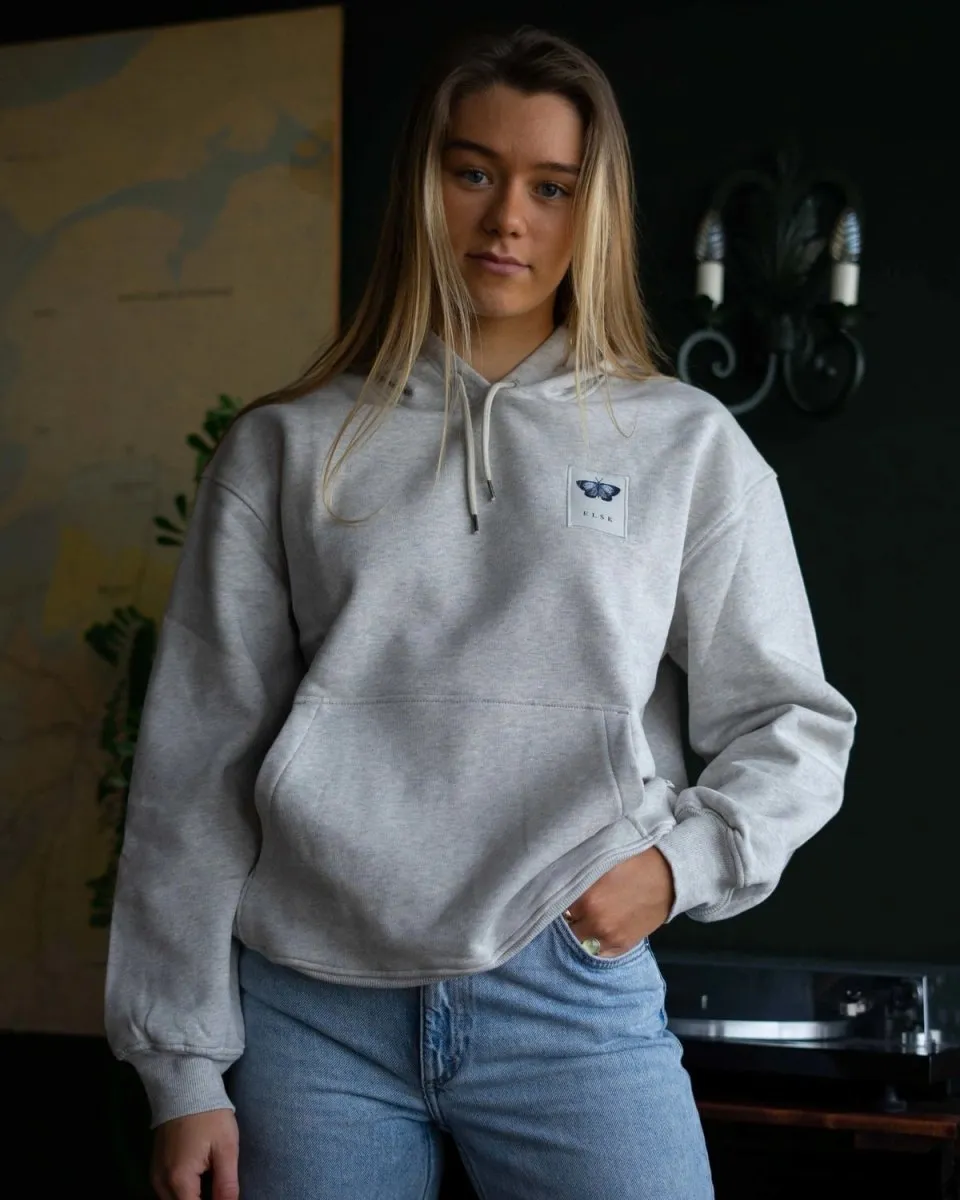 ELSK® BLAAFUGL PCH FIONA WOMEN'S HOODIE - SNOW MELANGE