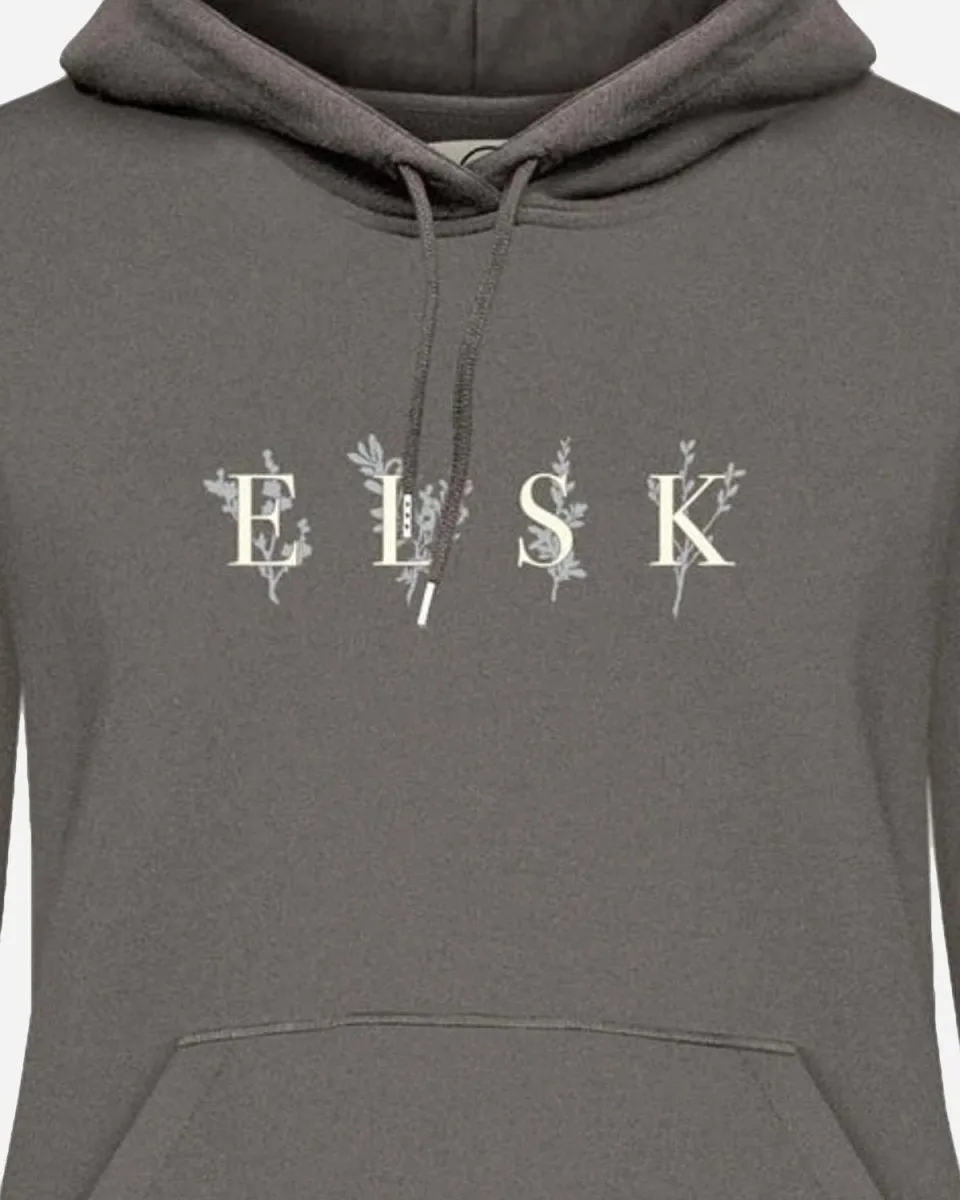 ELSK® PORSE LOGO FIONA WOMEN'S HOODIE - PIRATE BLACK