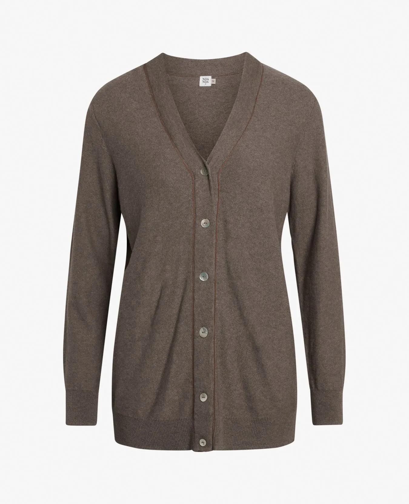 ESSENTIAL COTTON CASHMERE CARDIGAN