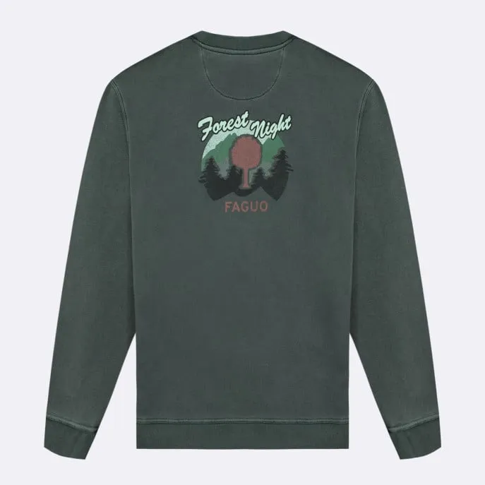 FANGO SWEATSHIRT COTTON - GREEN