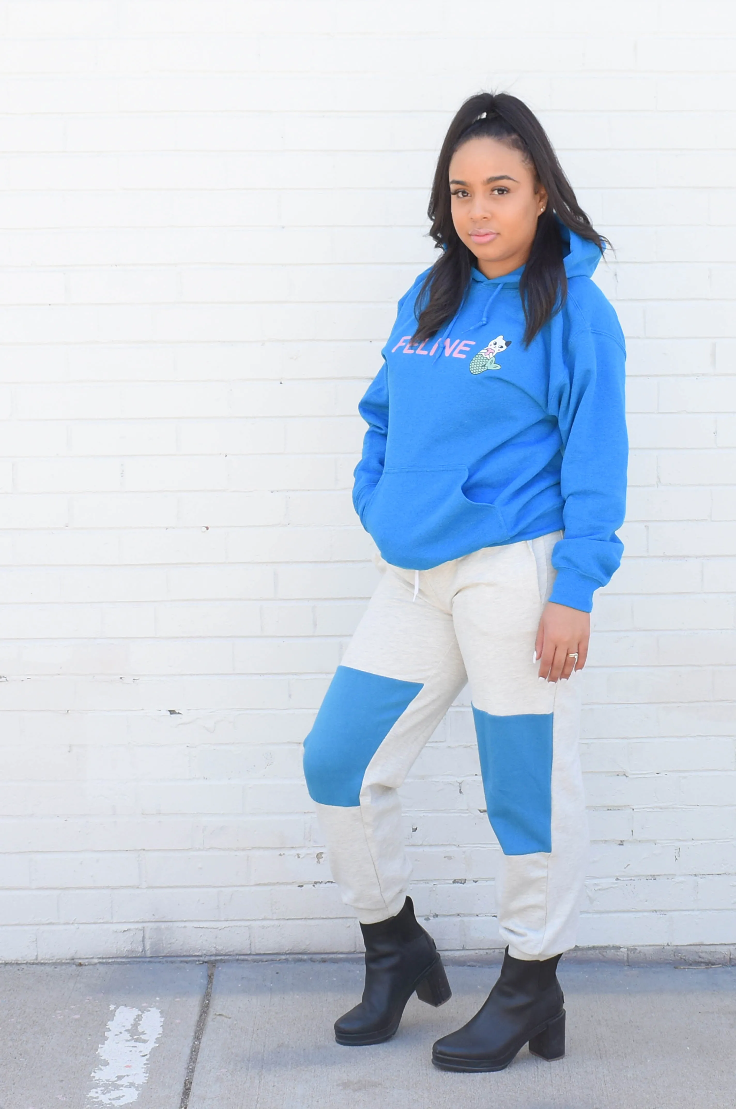 Feline Hoodie Sweatshirt