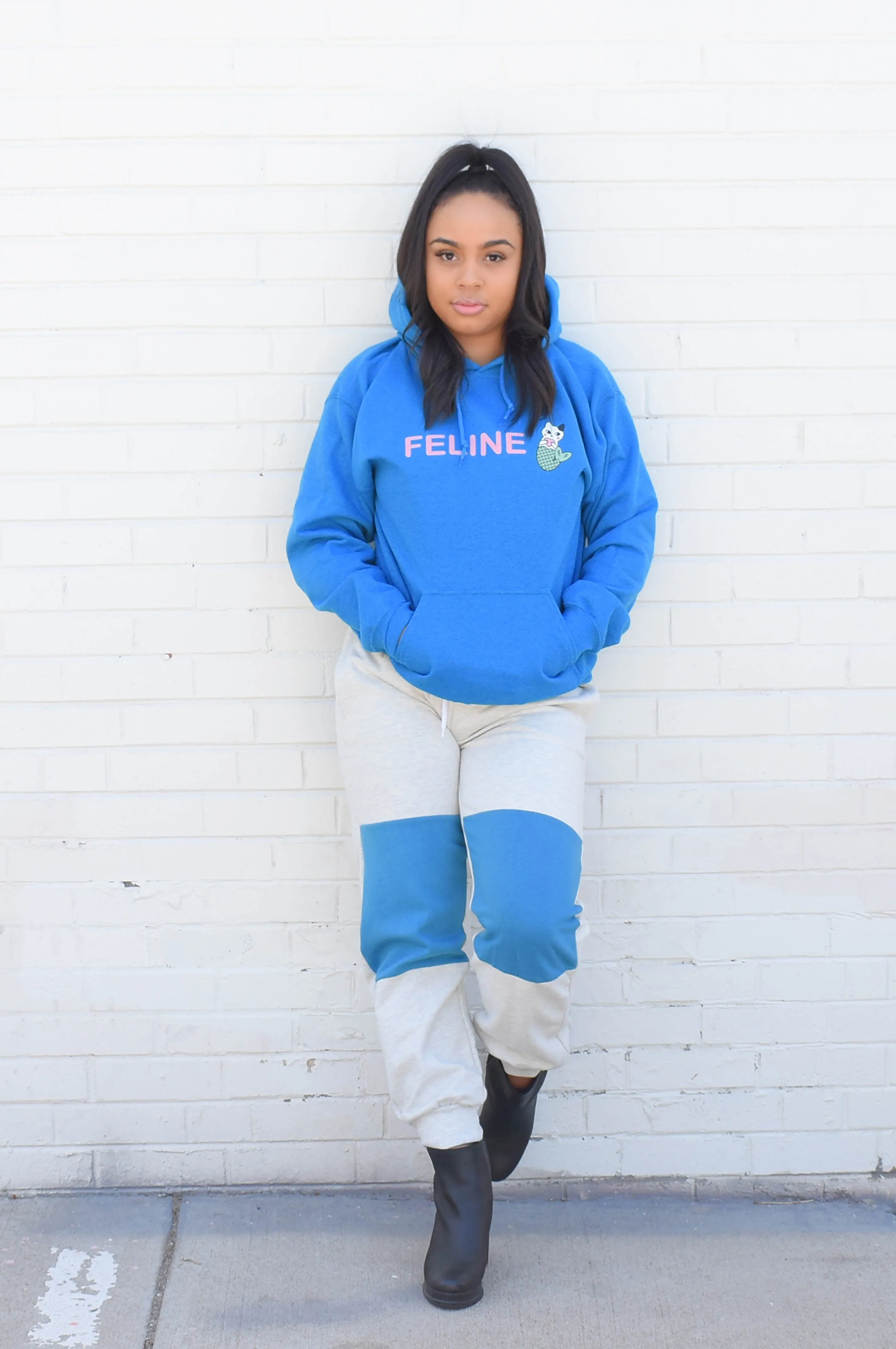 Feline Hoodie Sweatshirt