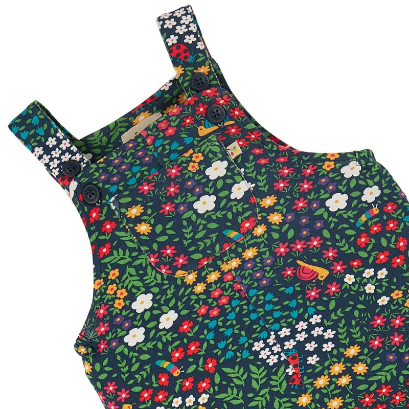 Frugi Parsnip Dungarees - Indigo Garden Life