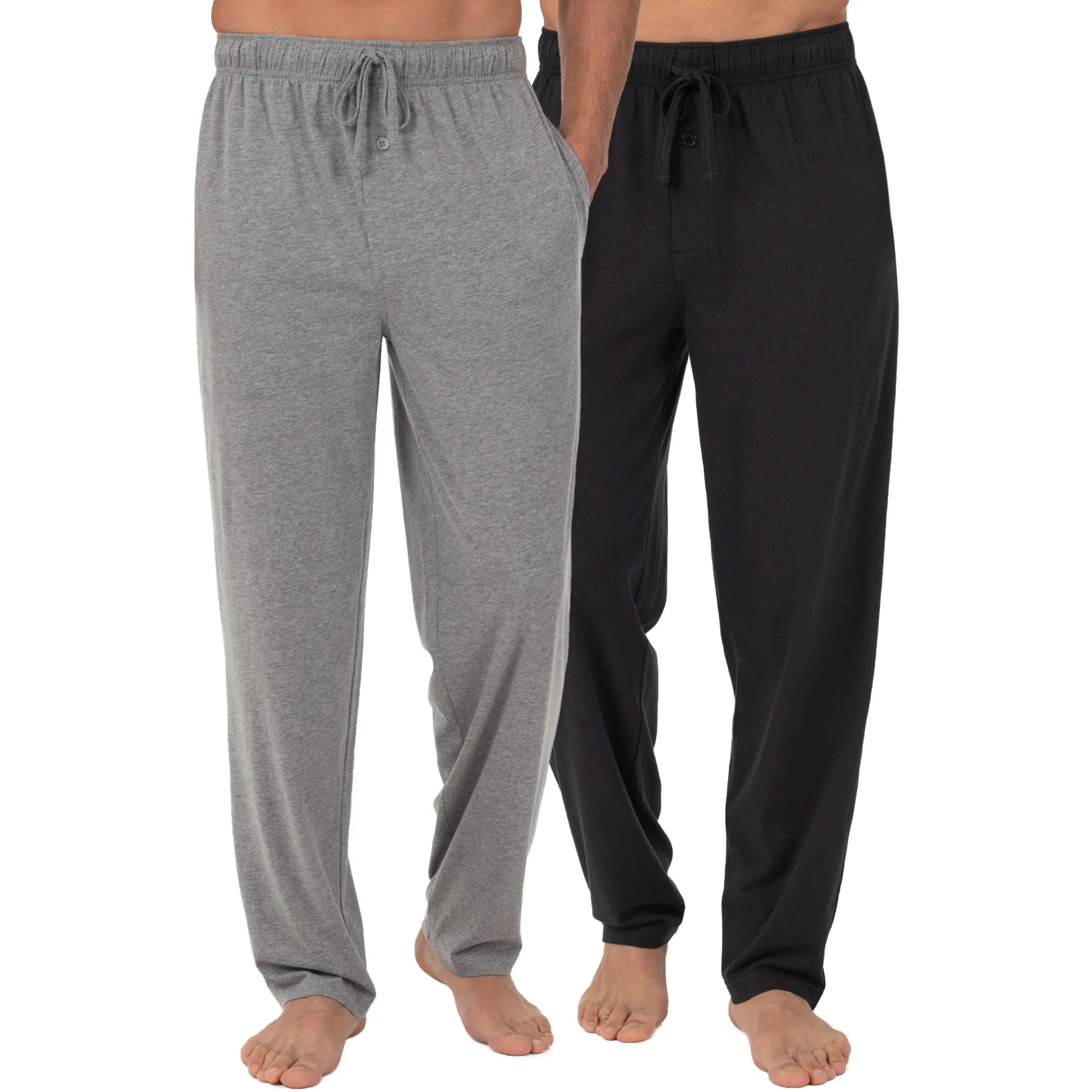 Fruit of the Loom Men S and Big Men S 2-pack Jersey Knit Sleep Pant