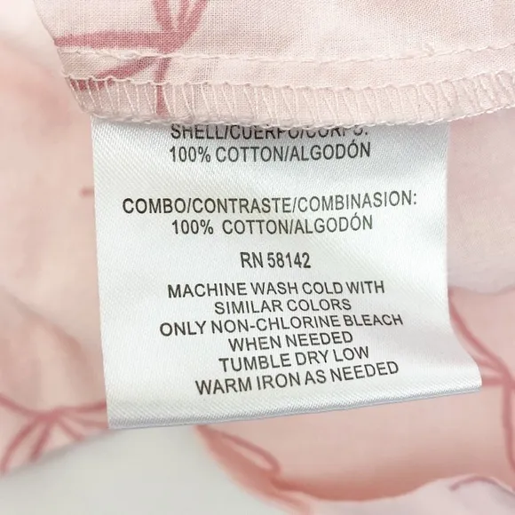 Gal Meets Glam Nightshirt Pajamas Cotton Blush Bow Pink
