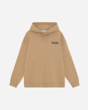Ganni Software Hoodie - Fossil