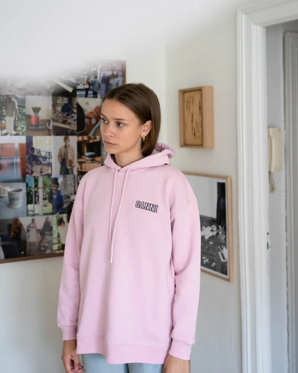 Ganni Software Hoodie - Sweet Lilac