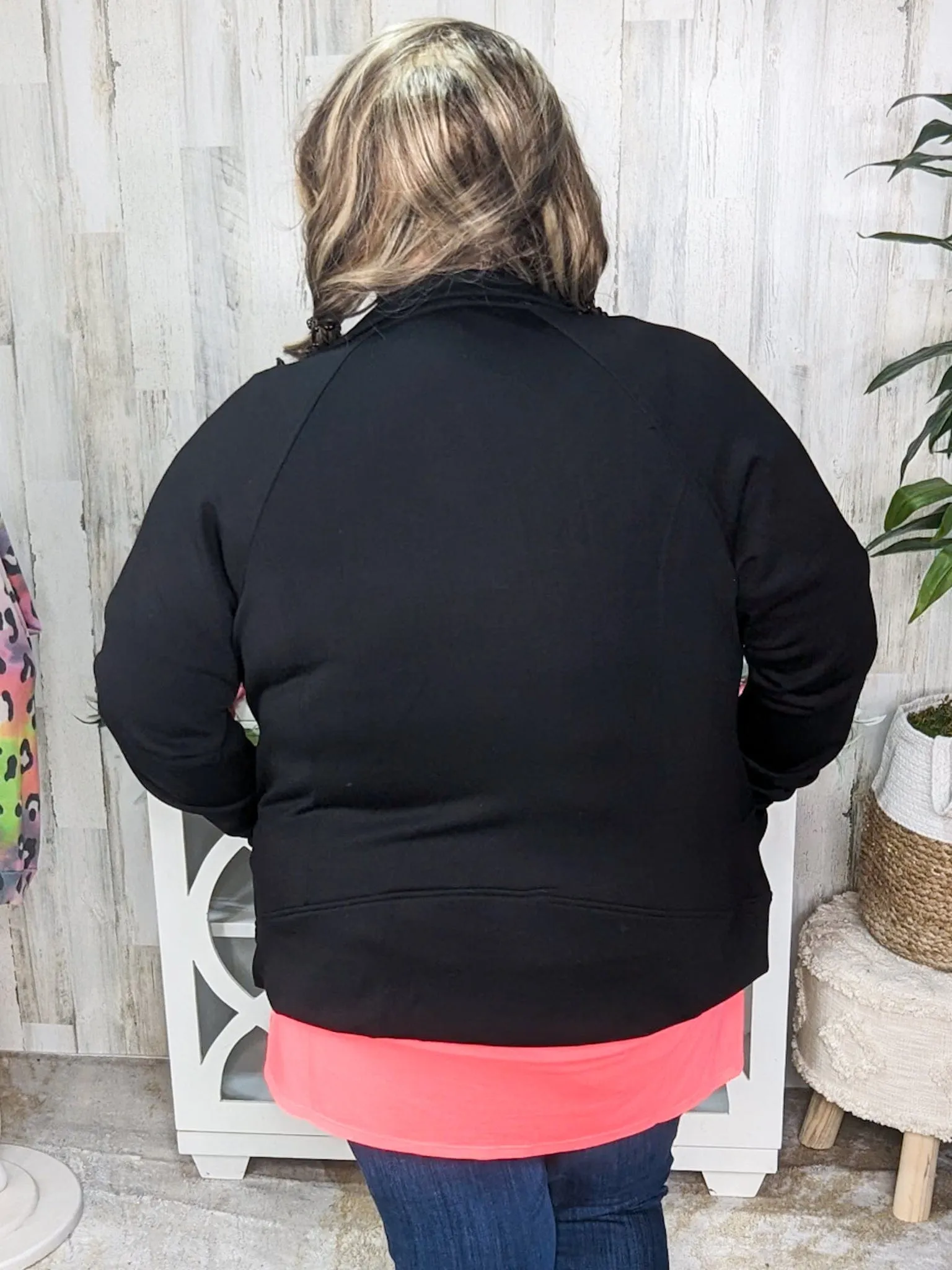 Gianna Scuba Full Zip Sweatshirt w/Collar (4 colors!)