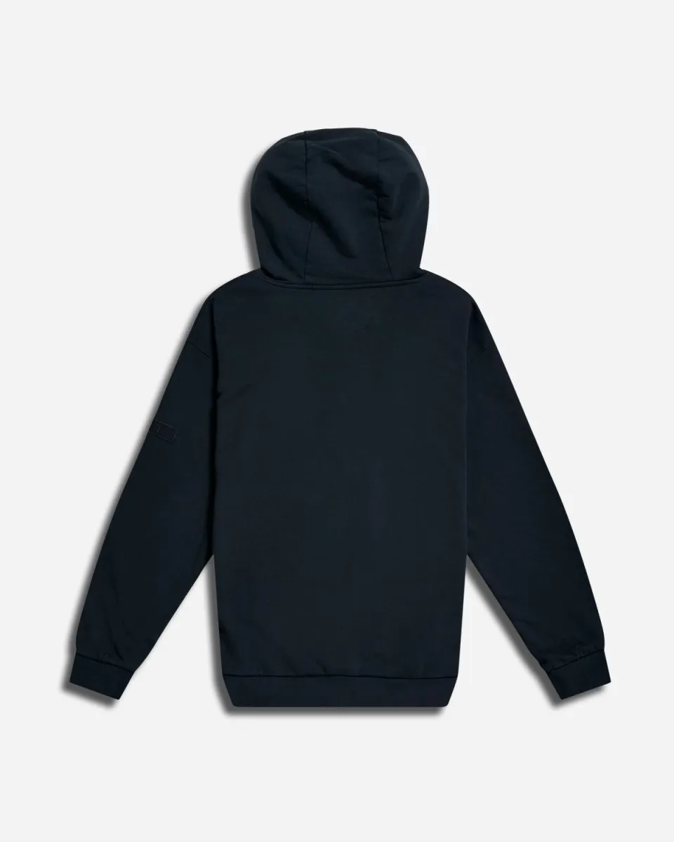 Halo Cotton Hoodie - Black