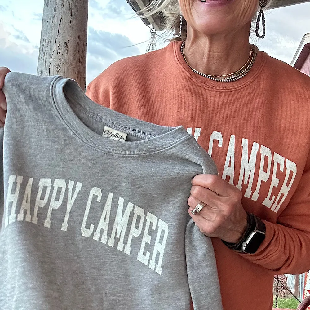 Happy Camper Youth Sweatshirt