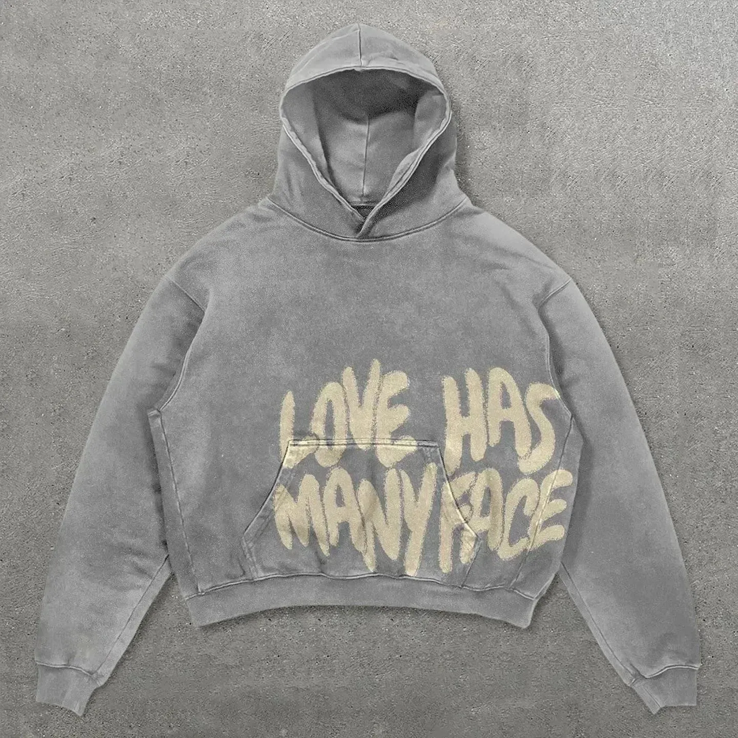 Harajuku New Grunge Oversized Sweatshirt Hoodie Skull Printing Hoodies Women Unisex Goth Y2K  Streetwear Gothic Hoodies