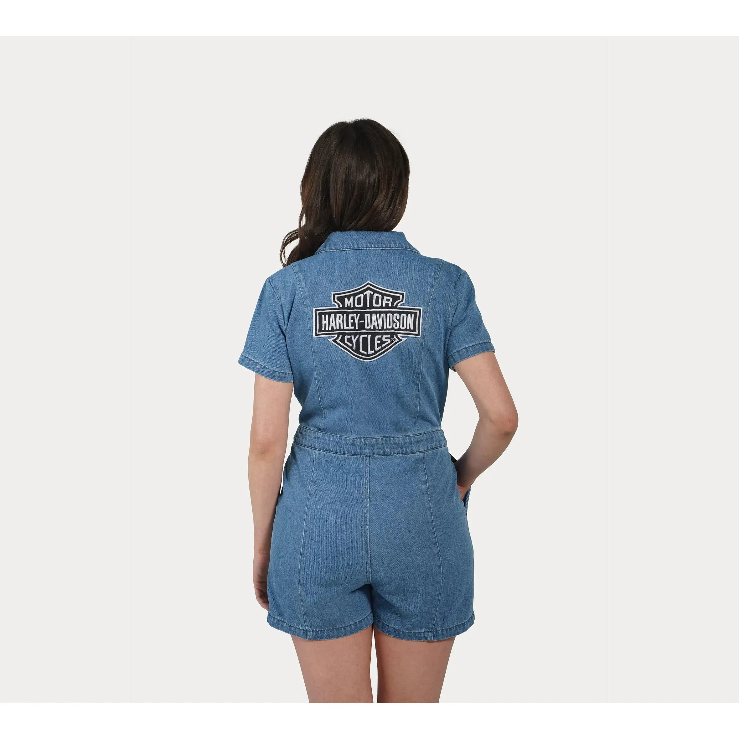 Harley-Davidson® Women's Jumpsuit - Hero Denim