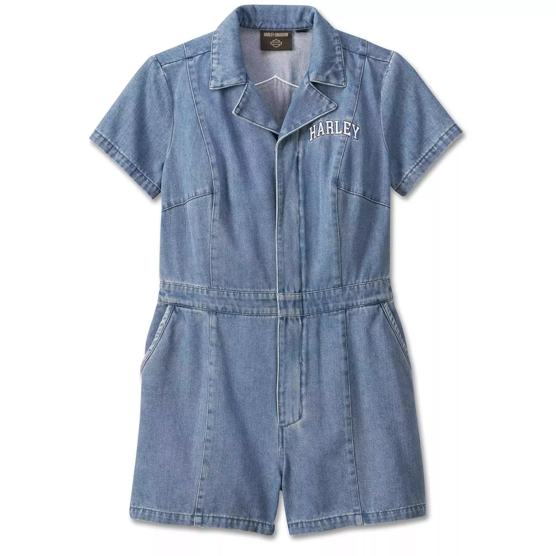 Harley-Davidson® Women's Jumpsuit - Hero Denim