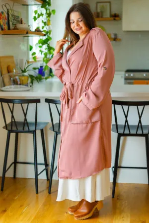 Hazel Blues® | First Day Of Spring Jacket in Dusty Mauve