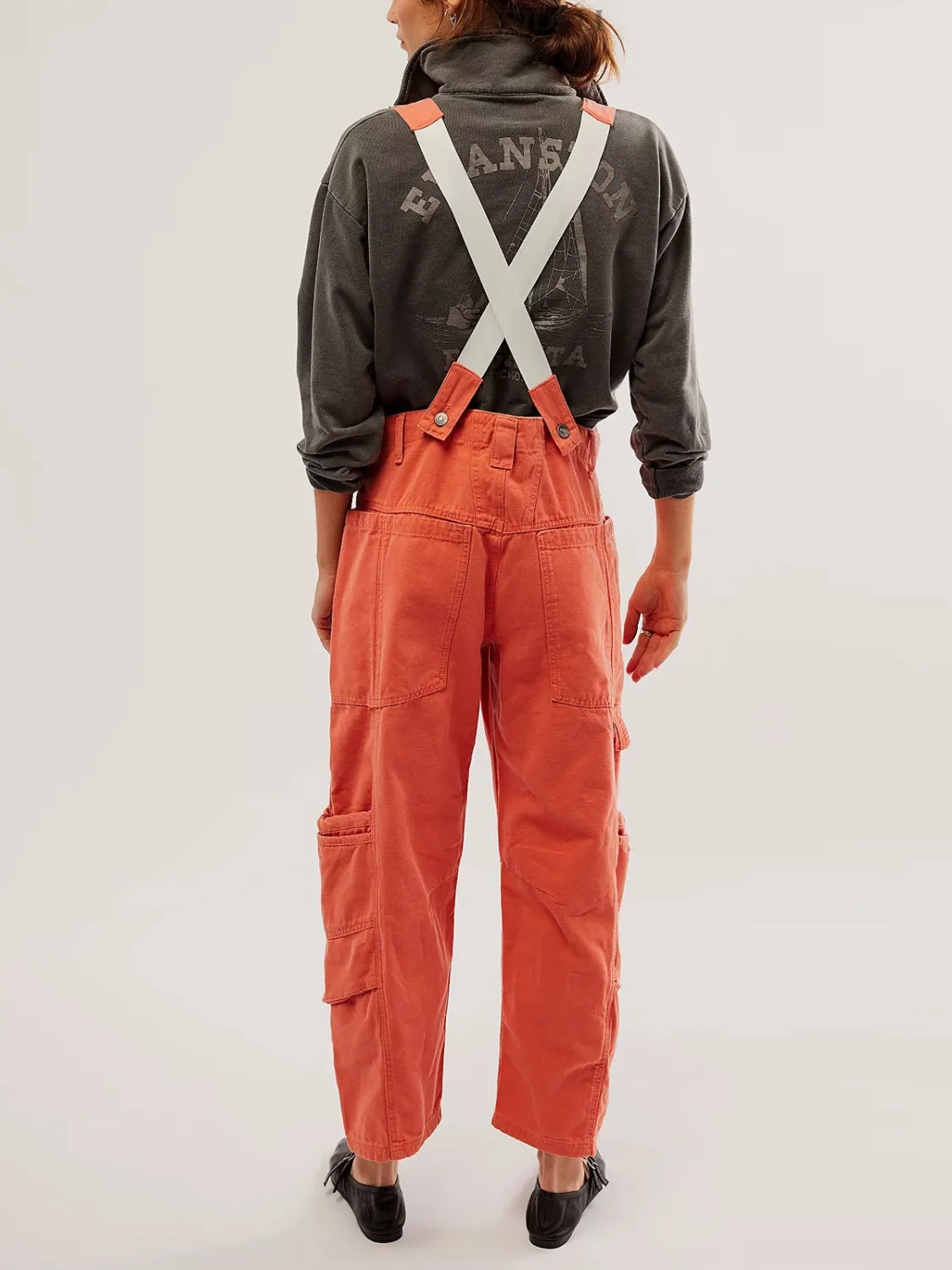 Hazel Blues® |  Pocketed Wide Strap Denim Overalls