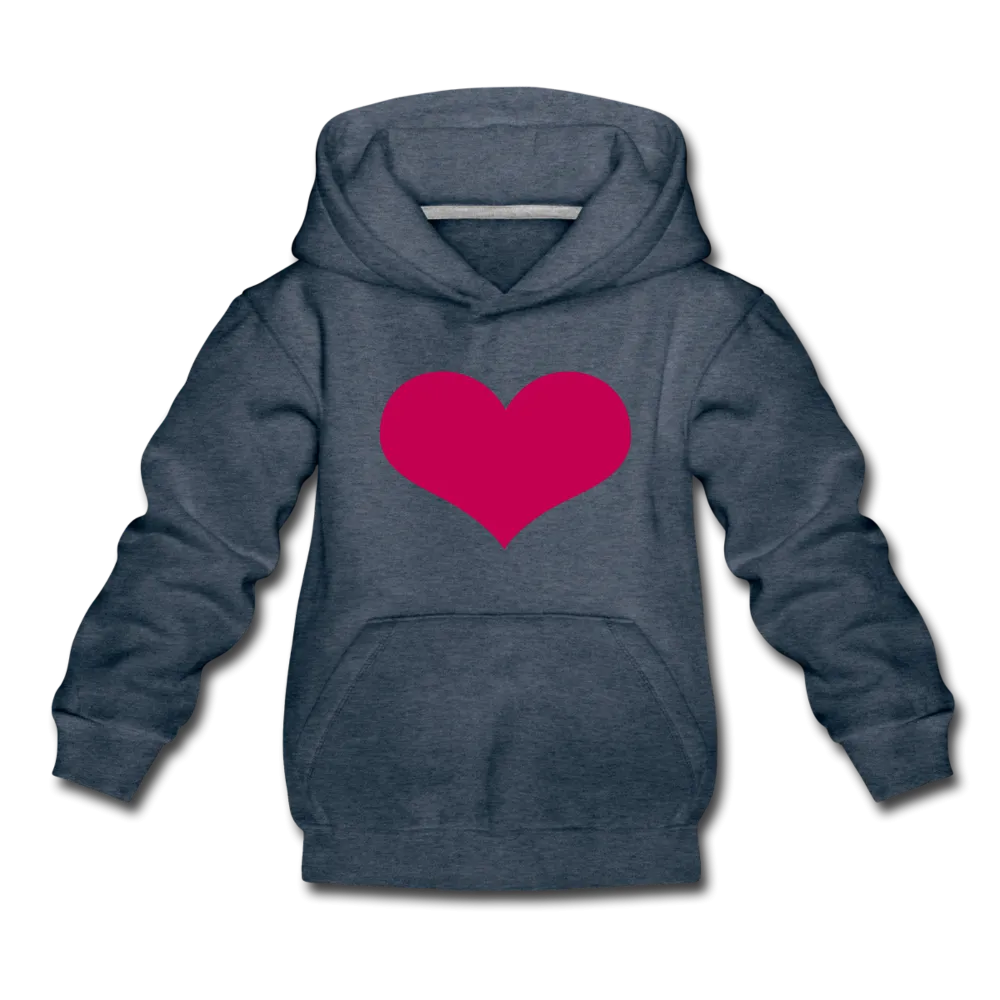 Heart Kids‘ Premium Hoodie