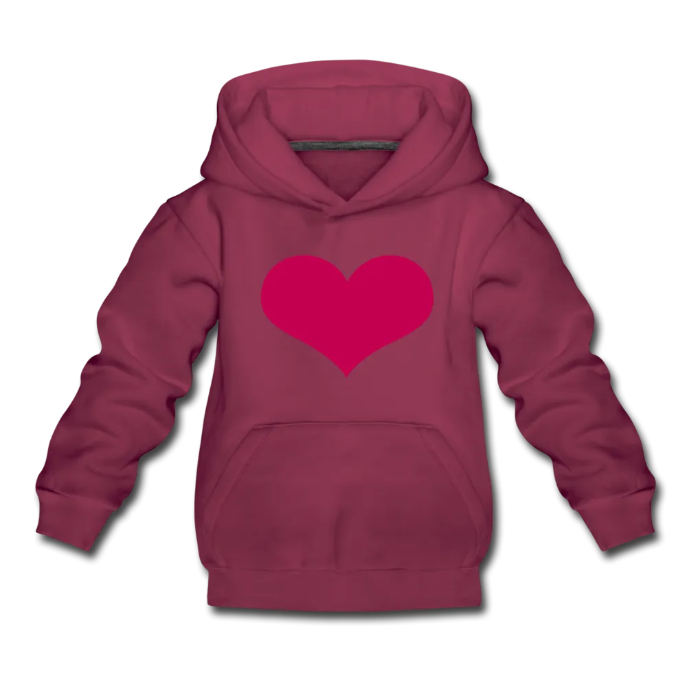 Heart Kids‘ Premium Hoodie