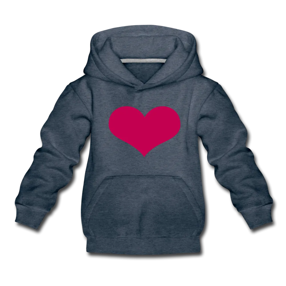 Heart Kids‘ Premium Hoodie