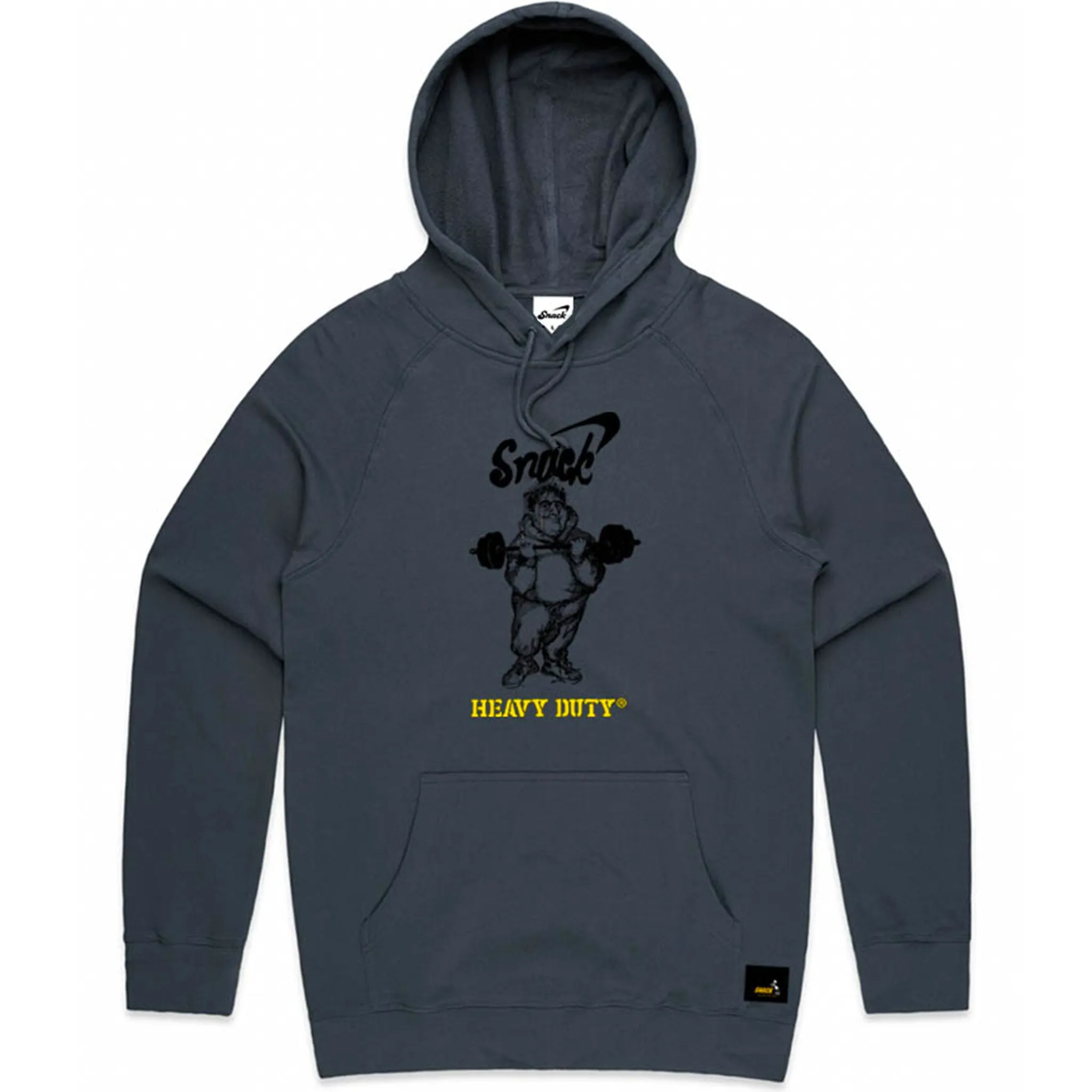 HEAVY DUTY HOODIE - MIDNITE STEEL