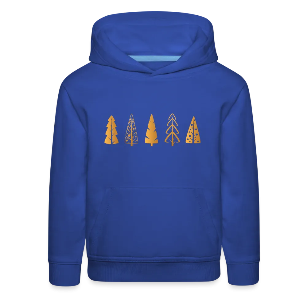 Holiday TREE Hoodie - Embroidery - Kids‘ Premium Hoodie