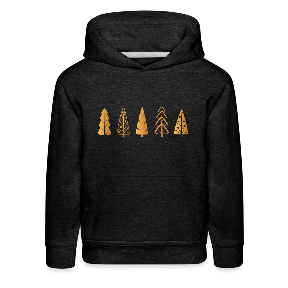 Holiday TREE Hoodie - Embroidery - Kids‘ Premium Hoodie