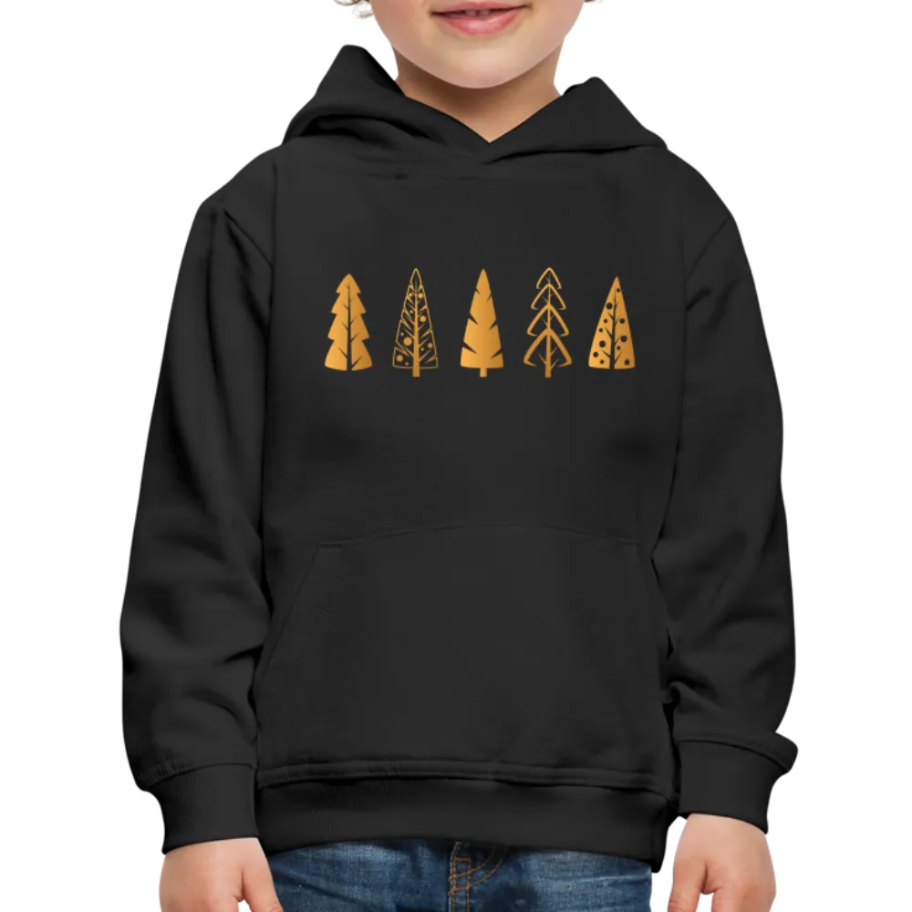 Holiday TREE Hoodie - Embroidery - Kids‘ Premium Hoodie