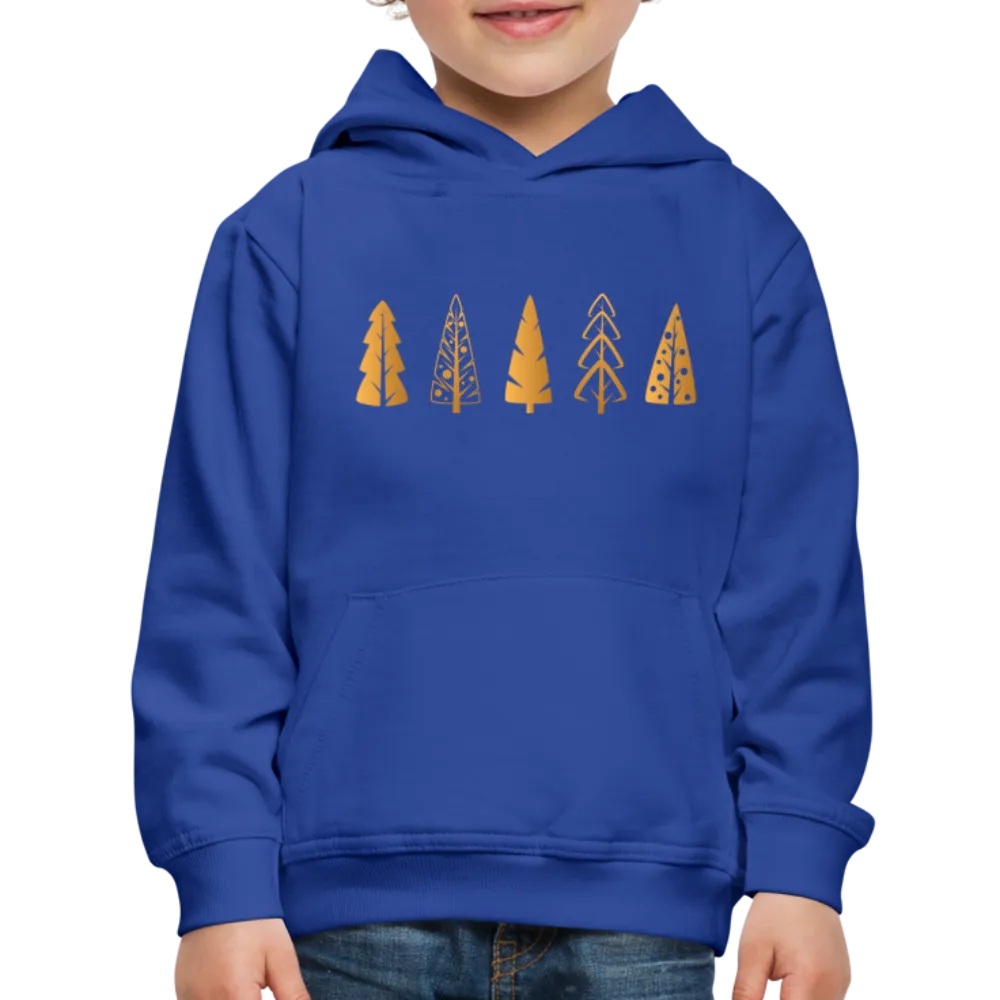Holiday TREE Hoodie - Embroidery - Kids‘ Premium Hoodie