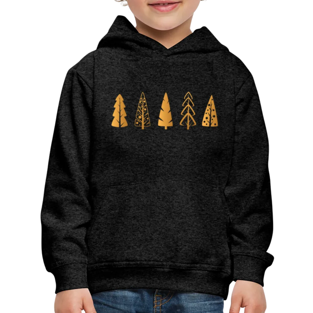 Holiday TREE Hoodie - Embroidery - Kids‘ Premium Hoodie