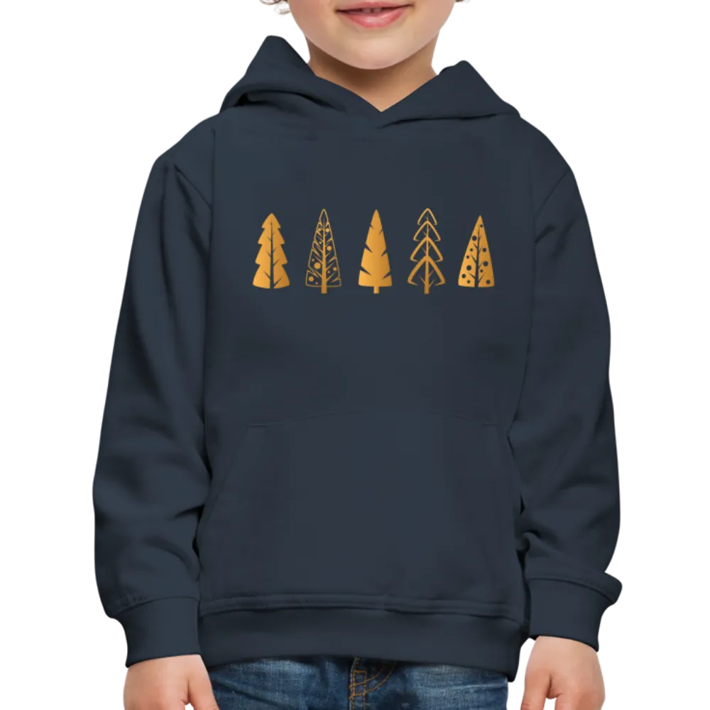Holiday TREE Hoodie - Embroidery - Kids‘ Premium Hoodie