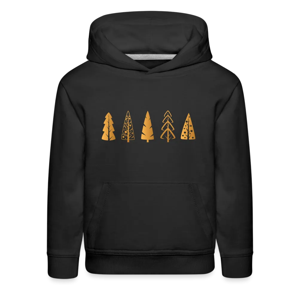 Holiday TREE Hoodie - Embroidery - Kids‘ Premium Hoodie