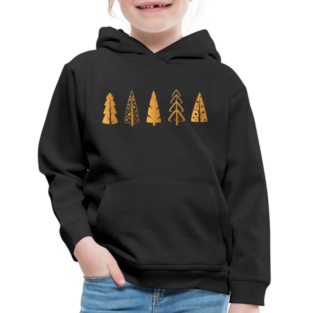 Holiday TREE Hoodie - Embroidery - Kids‘ Premium Hoodie