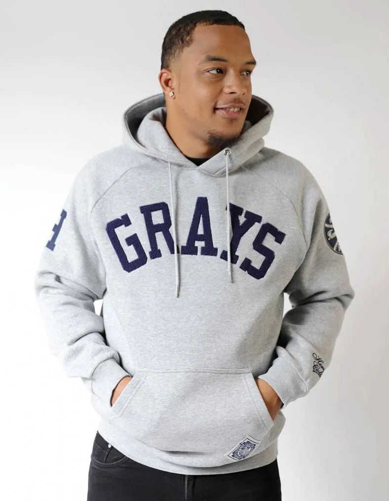 Homestead Grays Negro League Hoodie(Grey)