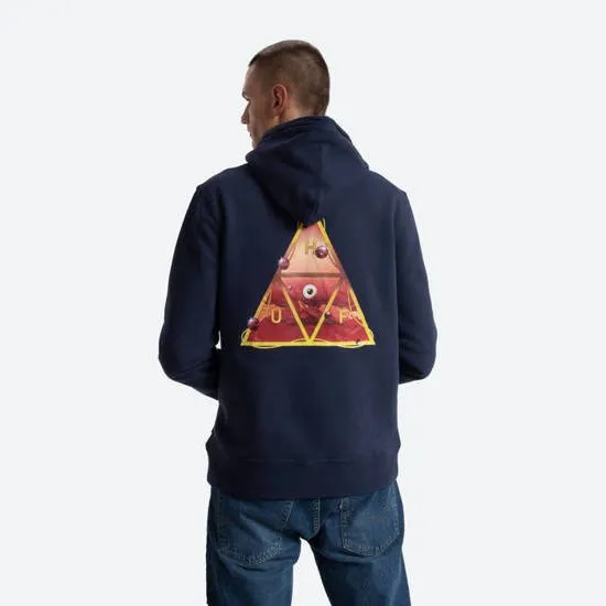 Huf Altered State TT pullover hoodie - Navy