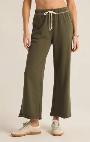 HUNTINGTON PANT IN GRAPE LEAF