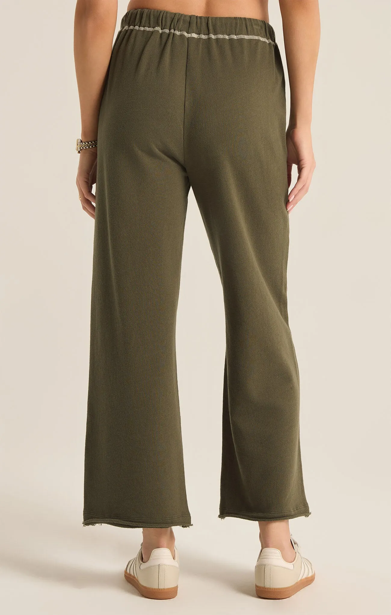 HUNTINGTON PANT IN GRAPE LEAF