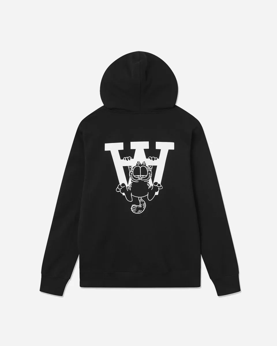 Ian Hoodie Hanging - Black