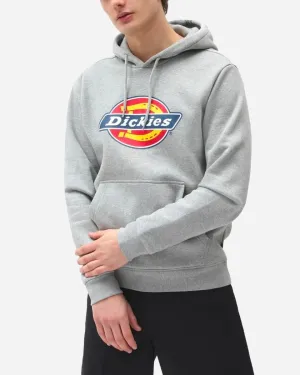 Icon Logo Hoodie - Grey Melange