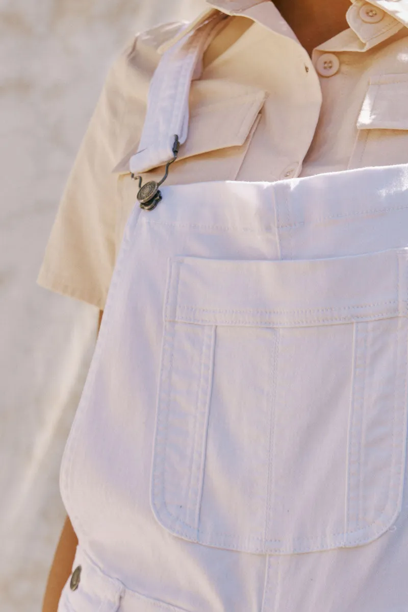 Ivie High Rise Straight Overalls