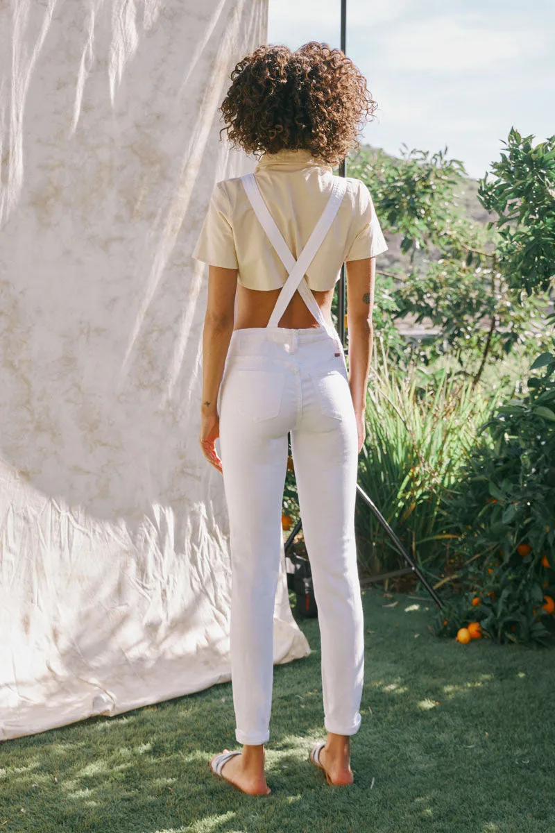 Ivie High Rise Straight Overalls