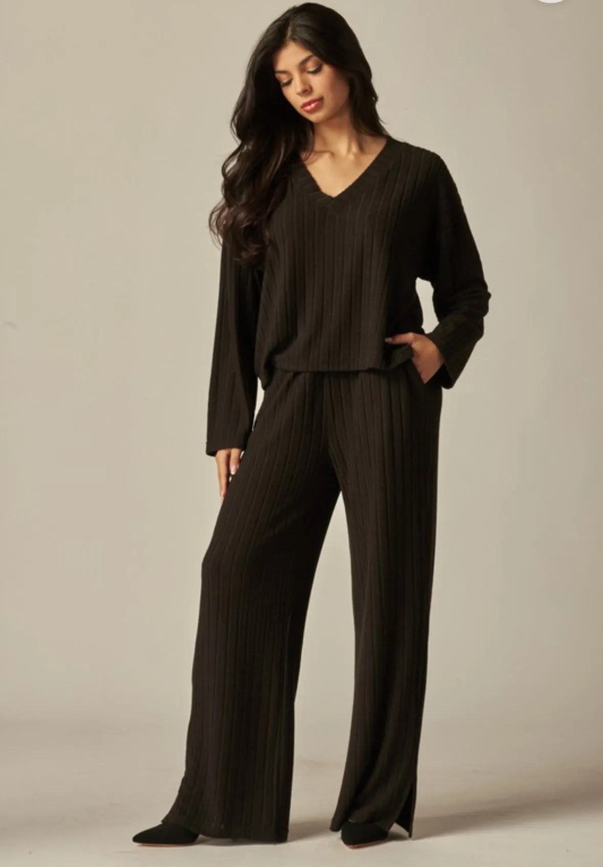 Jet Set Lounge Pants - Black