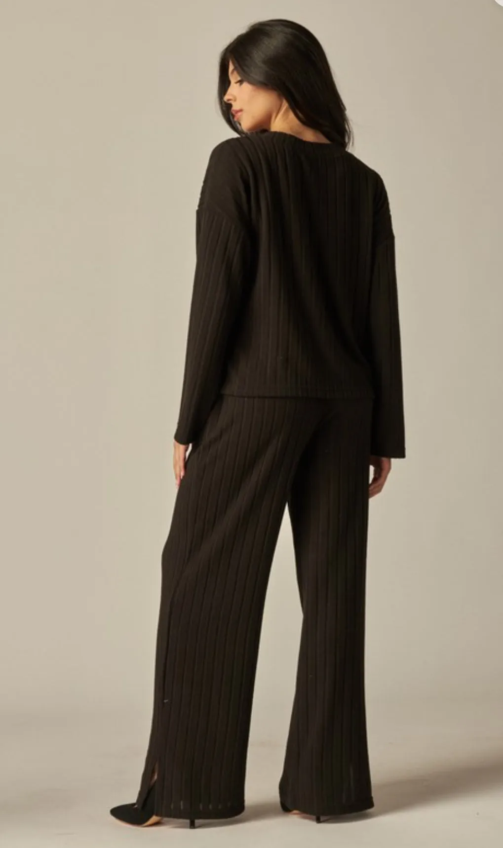 Jet Set Lounge Pants - Black