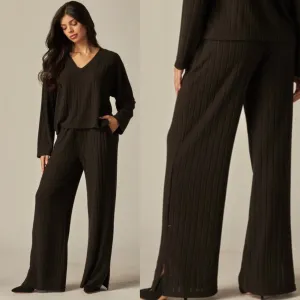 Jet Set Lounge Pants - Black