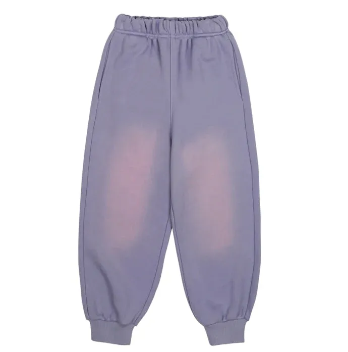 JM logo Patch Lounge Pants-Purple